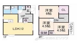 貸家間取り図面