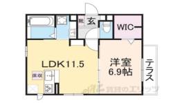 レケンス郡津間取り図面