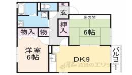 グリーンコート　１間取り図面