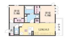 マロード亀岡駅北間取り図面