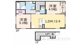 CONTRAIL上賀茂EAST間取り図面
