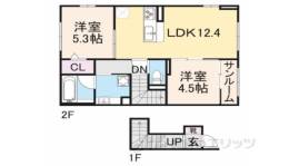 CONTRAIL上賀茂EAST間取り図面