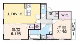 プランドール２間取り図面