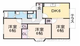 シャルマン二番館　Ｂ棟間取り図面