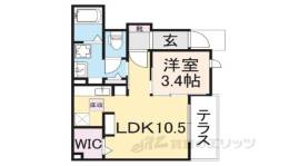 クレールコート間取り図面