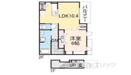 クレールコート間取り図面