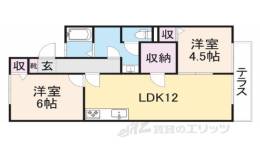 サニーハイム富雄間取り図面