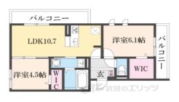 シャトーNY間取り図面