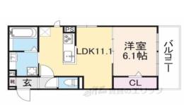 メゾン　ド　アジュール間取り図面