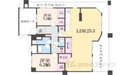 ユニハイム四条大宮駅前間取り図面