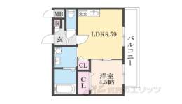 KTIレジデンス寺田２間取り図面