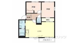 ハイツあすか路２間取り図面