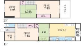 貸家間取り図面