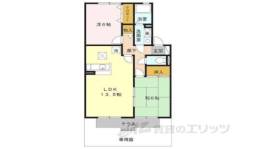 グリーンヴィレッジあい　Ｂ棟間取り図面