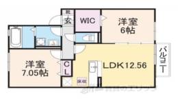 ルミナス　アーク間取り図面