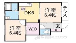 ラ・メゾン柿の木Ｄ間取り図面