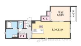 シャーメゾンフェリーチェＴＯＭＯ間取り図面
