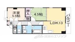 カルチェ清水谷間取り図面