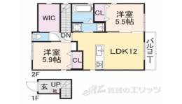 グランソレイユ間取り図面