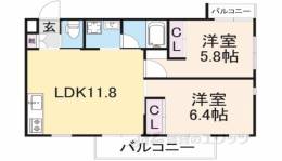 Ｎｏｒｔｈｅｒｎ　Ｔｉｄｅ　Ｌｅｇａｃｙ間取り図面