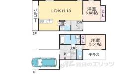 コートハウス雲路間取り図面