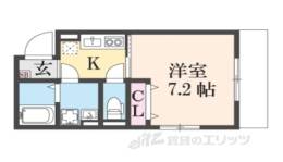 Ｆ－ｃａｓａ２　京大前間取り図面