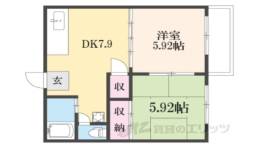カルフールＯＭＯＲＩＡ棟Ｂ棟間取り図面
