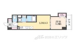 クローバー・レジデンス京都西大路間取り図面