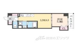 クローバー・レジデンス京都西大路間取り図面