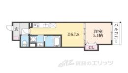クローバー・レジデンス京都西大路間取り図面
