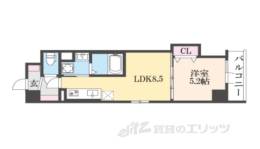クローバー・レジデンス京都西大路間取り図面
