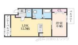 ＣＡエソラ間取り図面