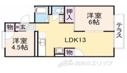 メゾーン大和間取り図面