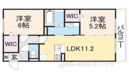 ラフィーネ大和八木　Ｗ棟間取り図面