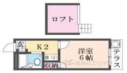 大和高田第１５マンション間取り図面