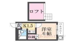 大和高田第１８マンション間取り図面