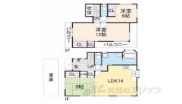貸家間取り図面