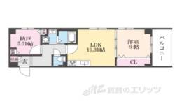間之町御池レジデンス間取り図面