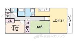 フェリース樟葉間取り図面