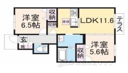 シャーメゾン龍田間取り図面