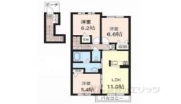 シャーメゾン龍田間取り図面