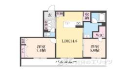 ベルフレージュ２間取り図面
