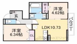 エレガンスコートヤマヤ間取り図面