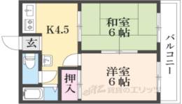 コーポ津川間取り図面