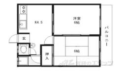 コーポ津川間取り図面