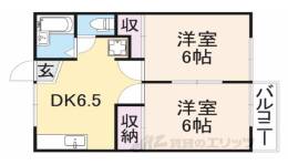 Ｍ‘ｓグリーンハイツ當麻間取り図面