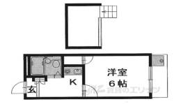 法蓮町第3マンション間取り図面
