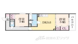 クリエオーレ観月橋間取り図面