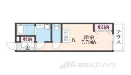 ｃｈｏｕｃｈｏｕＮａｋａｍｉｙａEAST間取り図面