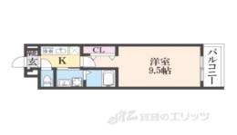 ガルデニア　１間取り図面